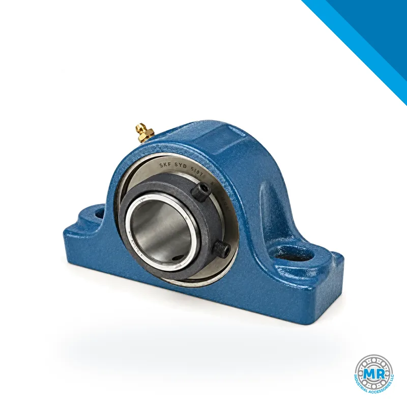 Cast iron Y-bearing housing with insert bearing and flat base · SKF SYR 3 H
