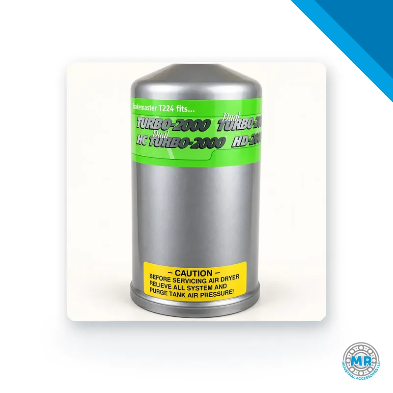 Cartucho desecante para secador de aire de camión, envase metálico cilíndrico · SKF T224
