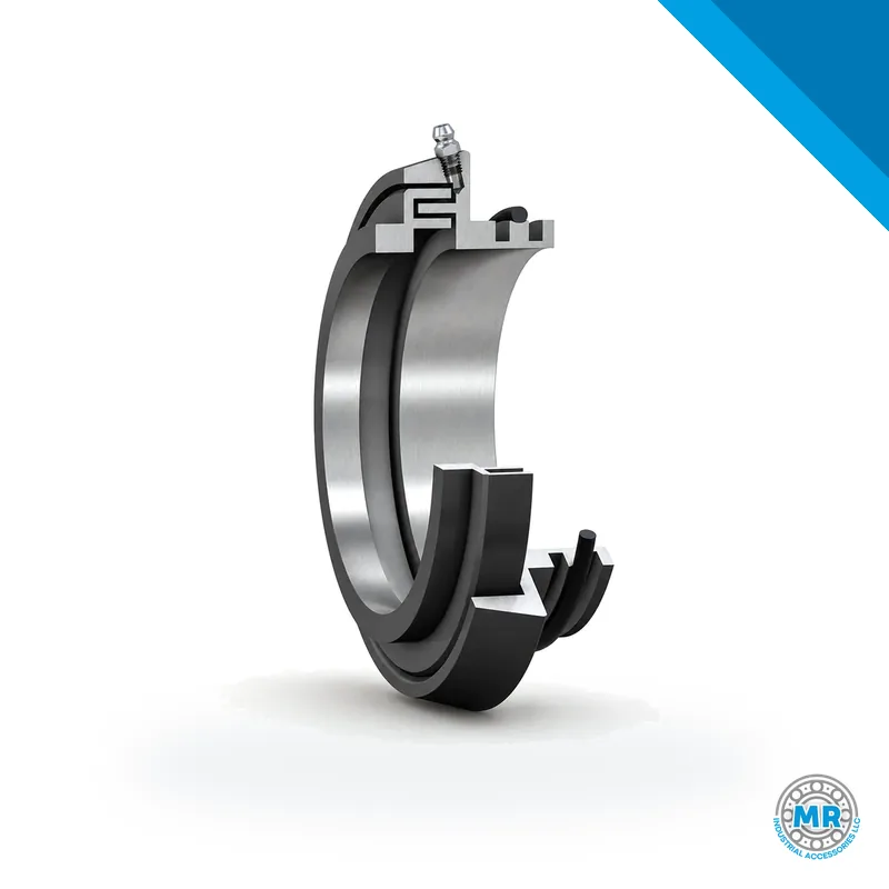 Circular taconite seal with flange and mounting holes, for bearing housing · SKF TER 524/110/C-09-065