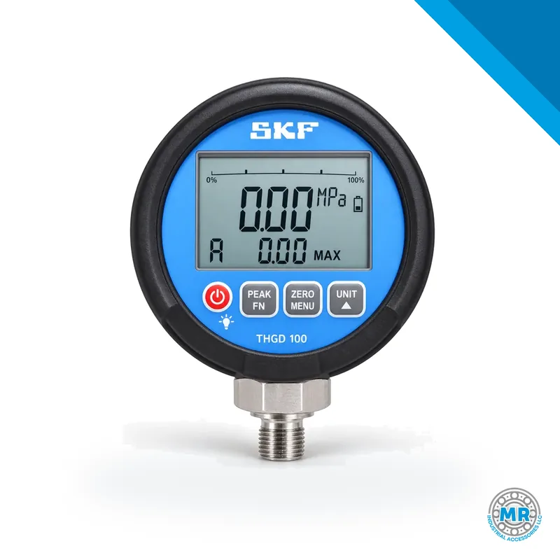 Digital pressure gauge for hydraulic mounting · SKF THGD 100