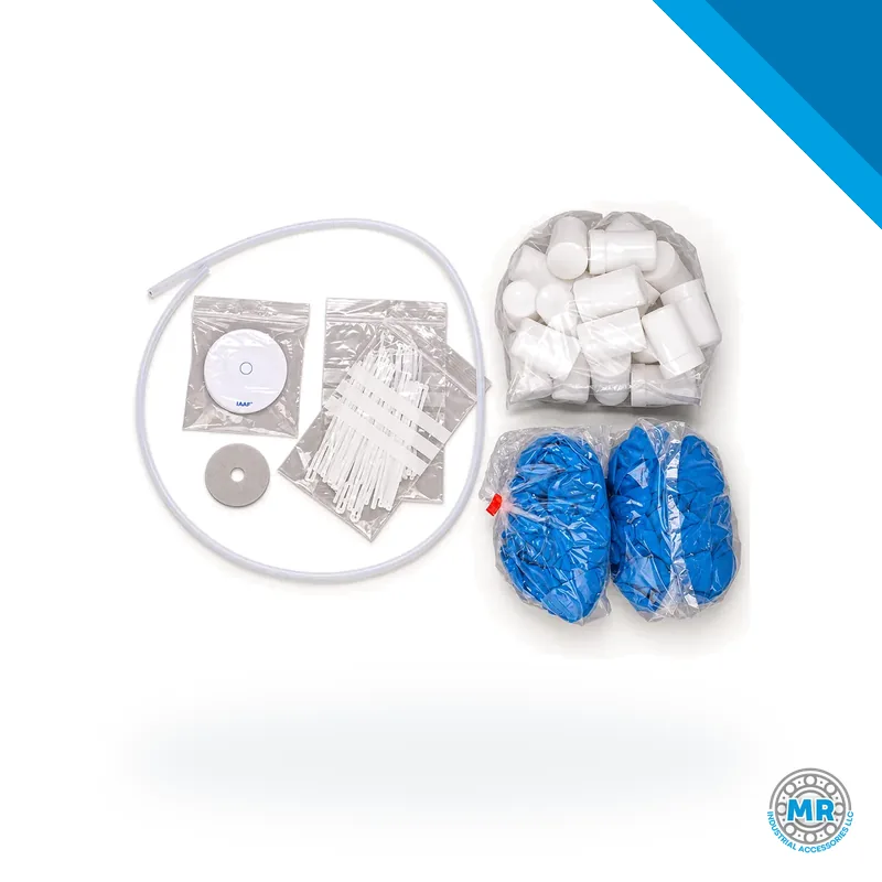 Kit de recarga con envases, espátulas y guantes para análisis de grasa · SKF TKGT 1-RK1