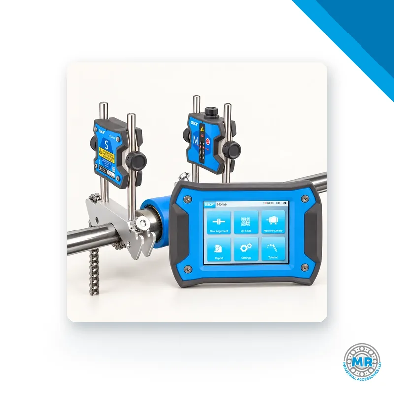 Laser alignment tool for machines with display and sensors · SKF TKSA 41-QR
