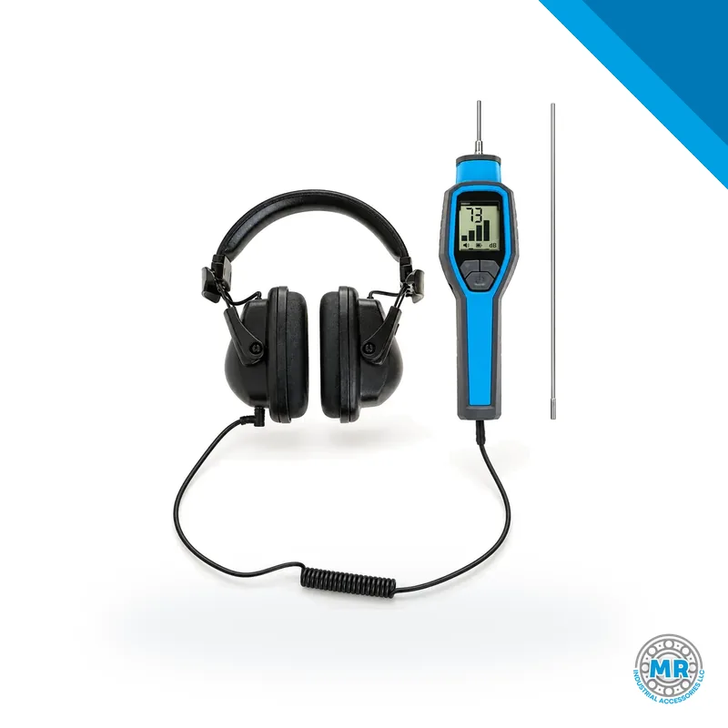 Estetoscopio electrónico con auriculares para diagnóstico de máquinas · SKF TKST 11