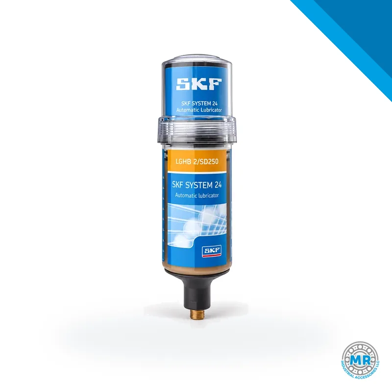 Single-point lubricator, cylindrical container with grease · SKF TLSD 250/HB2