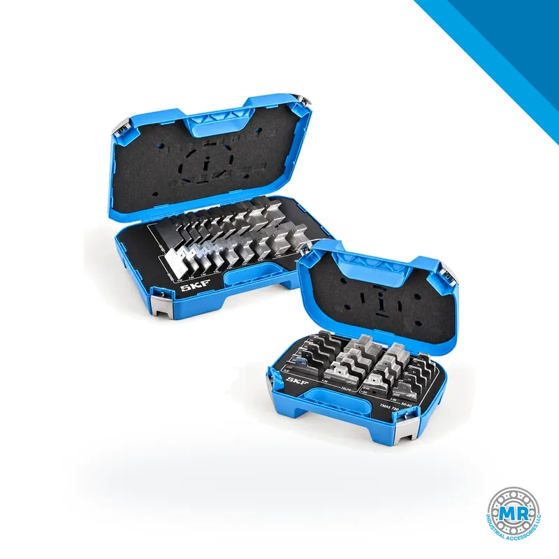 Estuches con calzas calibradas de acero para alineación de máquinas · SKF TMAS 720
