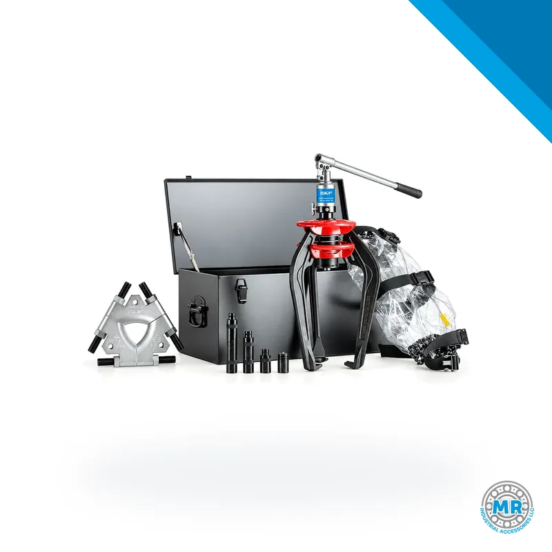 Hydraulic bearing puller with hand pump and jaws · SKF TMMA 100H/SET