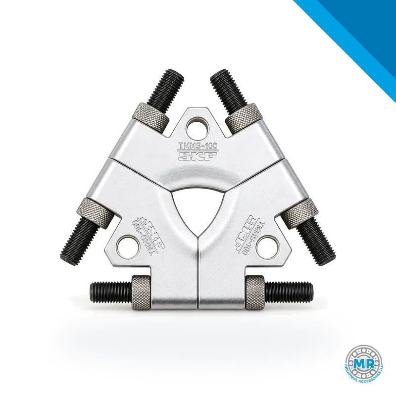 Placa de tracción de tres secciones, metálica, con orificios · SKF TMMS 100