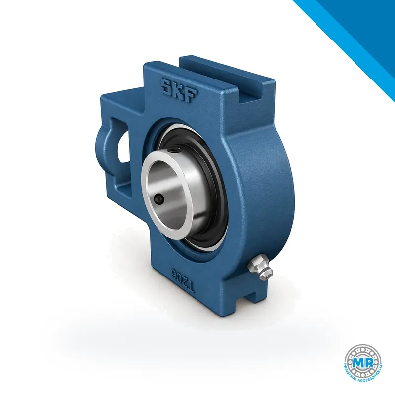 Cast iron Y-bearing housing with mounted insert bearing · SKF TUJ 25 TF
