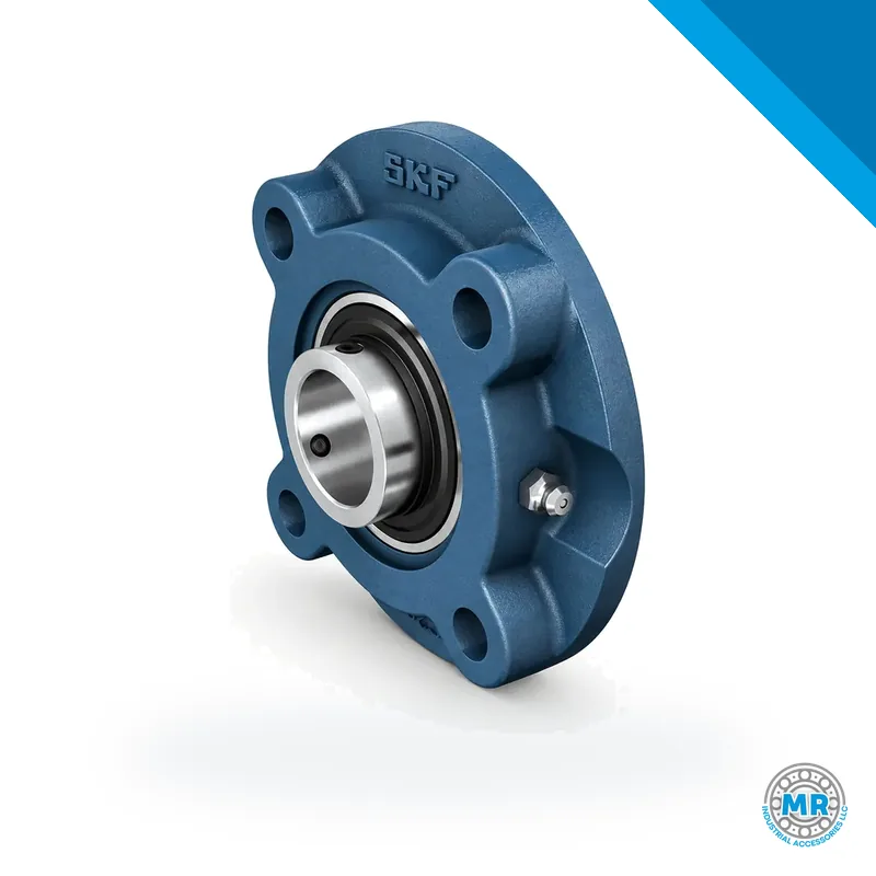Soporte redondo de fundición con rodamiento inserto y brida · SKF UCFC 210/H