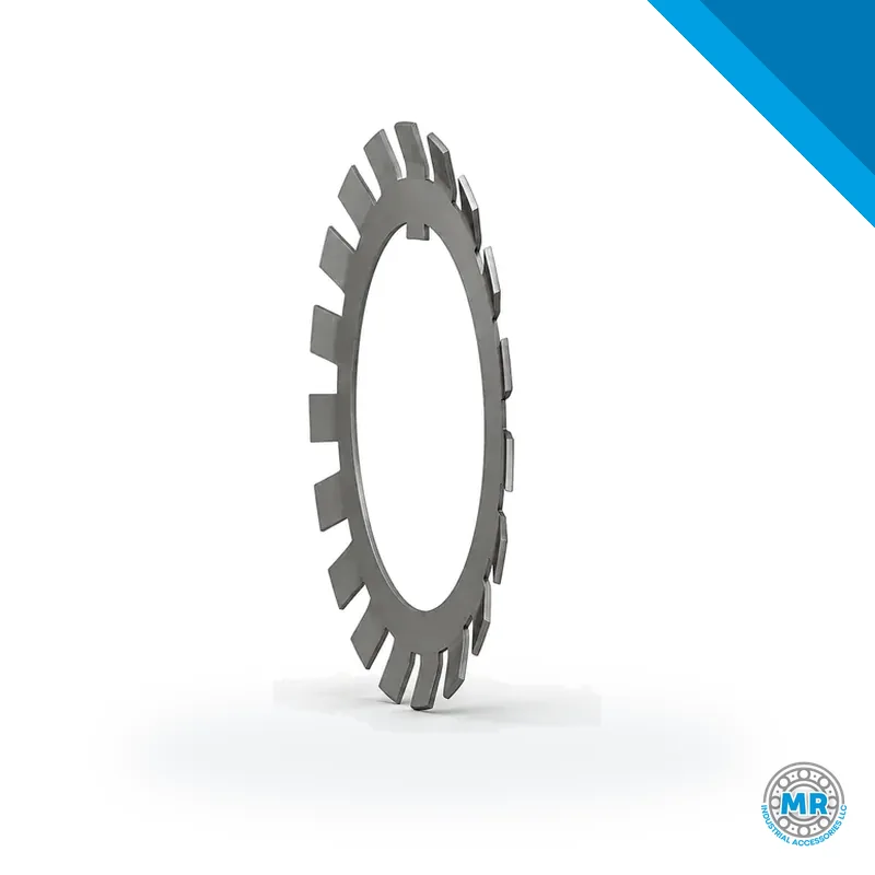 Steel lock washer with internal tab · SKF W 10