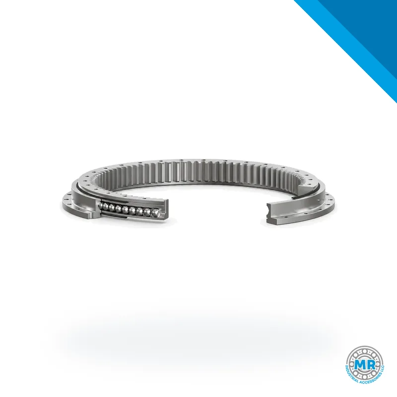 Cutaway TECMA DRIVE slewing ring with internal gear · TECMA DRIVE I.1100.32.00.C