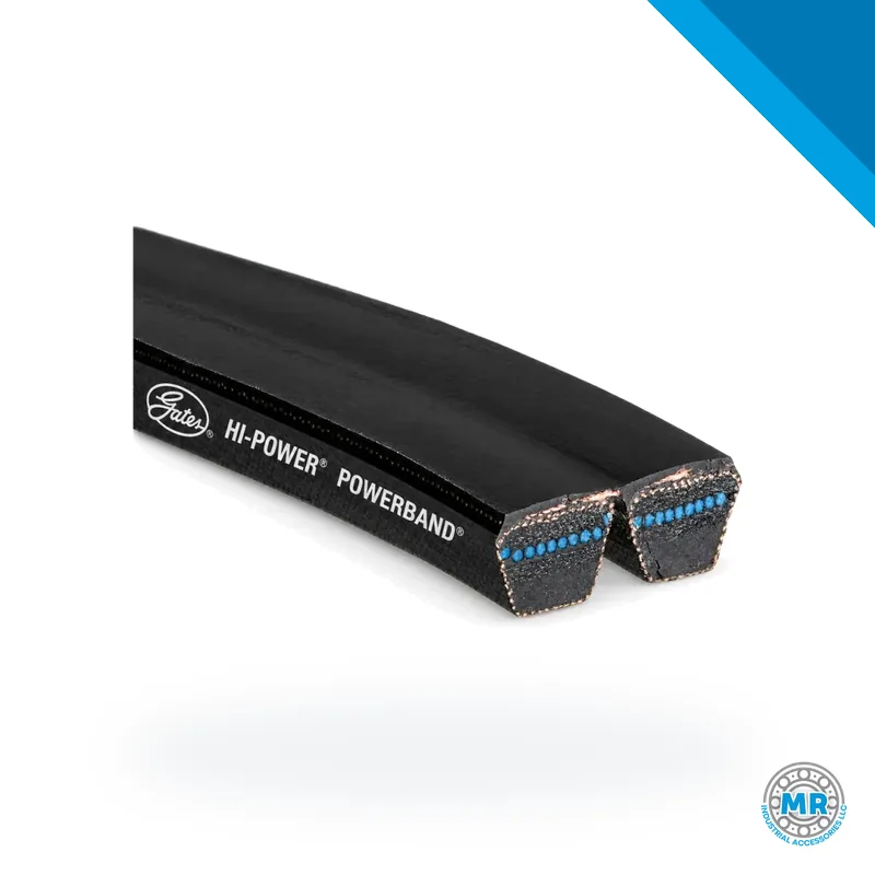 Gates Hi-Power PowerBand banded V-belt · GATES B 118 PowerBand